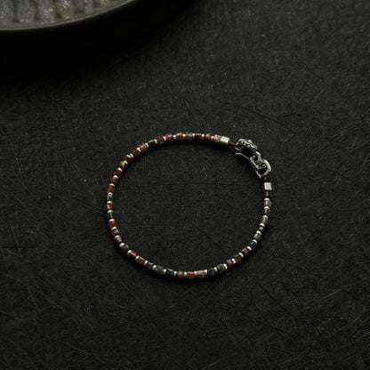 Dainty 925 Silver Chain Bracelet - Minimalist Handmade Jewelry